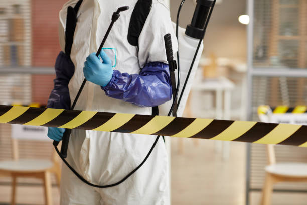 Professional Biohazard technician working in Trenton, FL